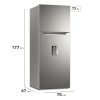 Refrigerador de 15 pies FRTS15K3HTS