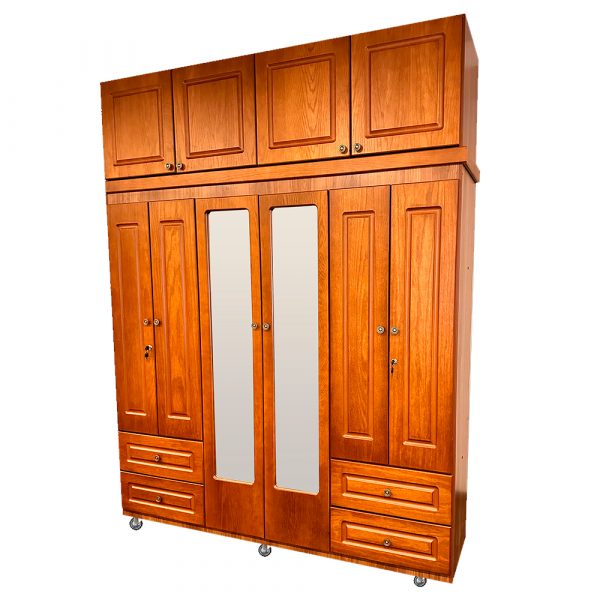 Closet tiffany 6 puertas con maletero