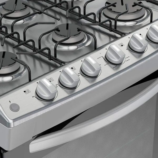 Estufa de gas de piso 30 con 6 quemadores lwf7419d 5