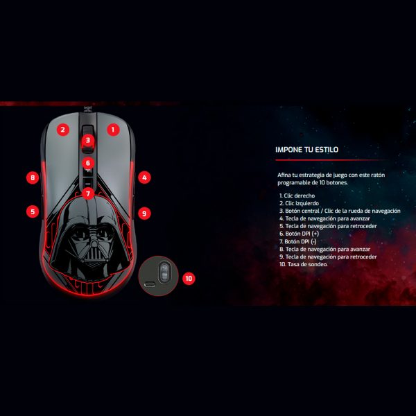 Mouse gaming dark side gladius12400t  4