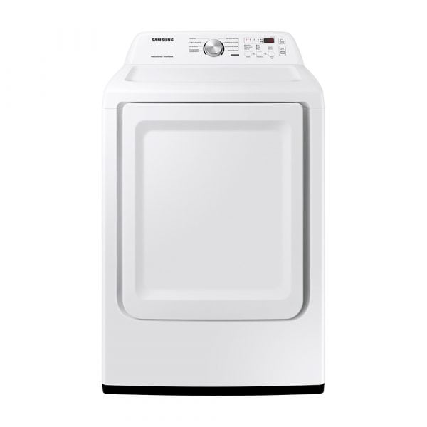 Secador de carga frontal de 44 libras samsung dv20a3200pw ap 4