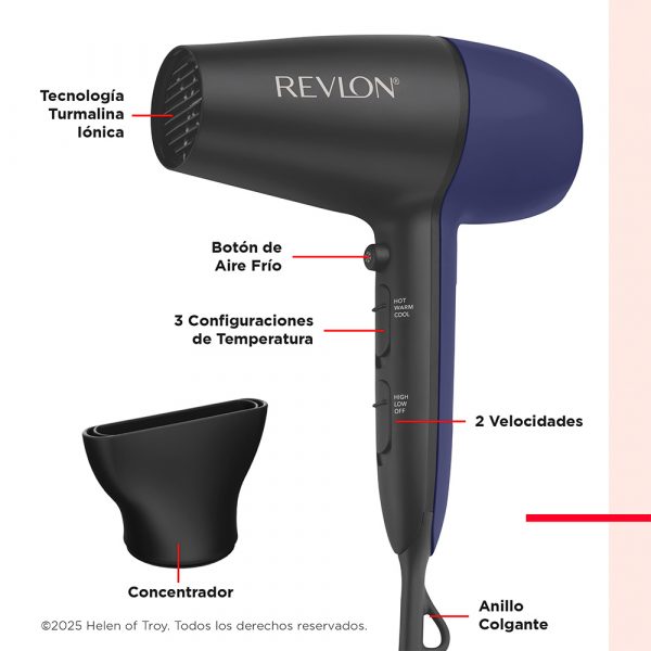 Secadora de cabello essential perfect revlon 2