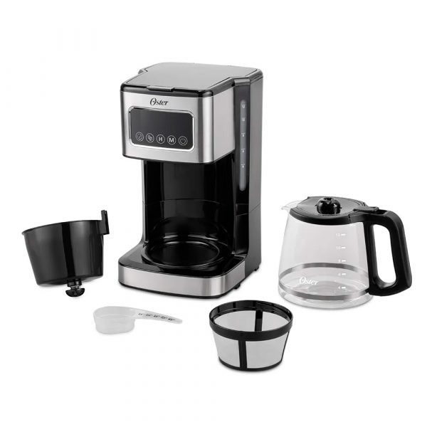 Cafetera programable de 12 tazas con pantalla táctil oster bvstdc4403 2