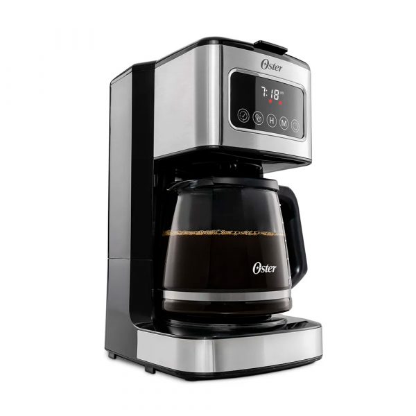 Cafetera programable de 12 tazas con pantalla táctil oster bvstdc4403 4