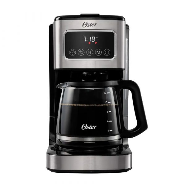 Cafetera programable de 12 tazas con pantalla táctil oster bvstdc4403 5