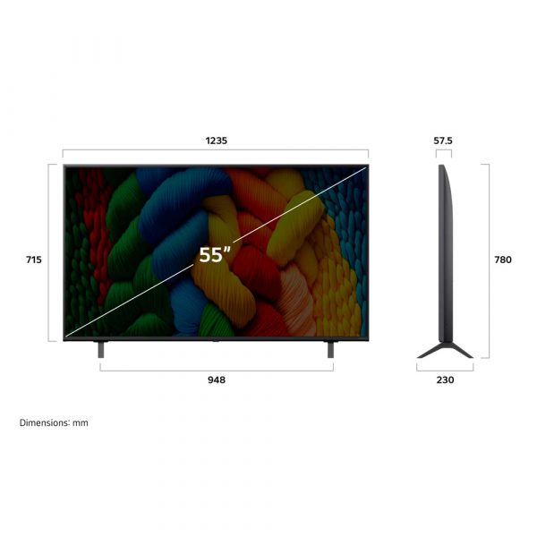 Tv de 55 pulgadas lg 55nano80asa agencias way