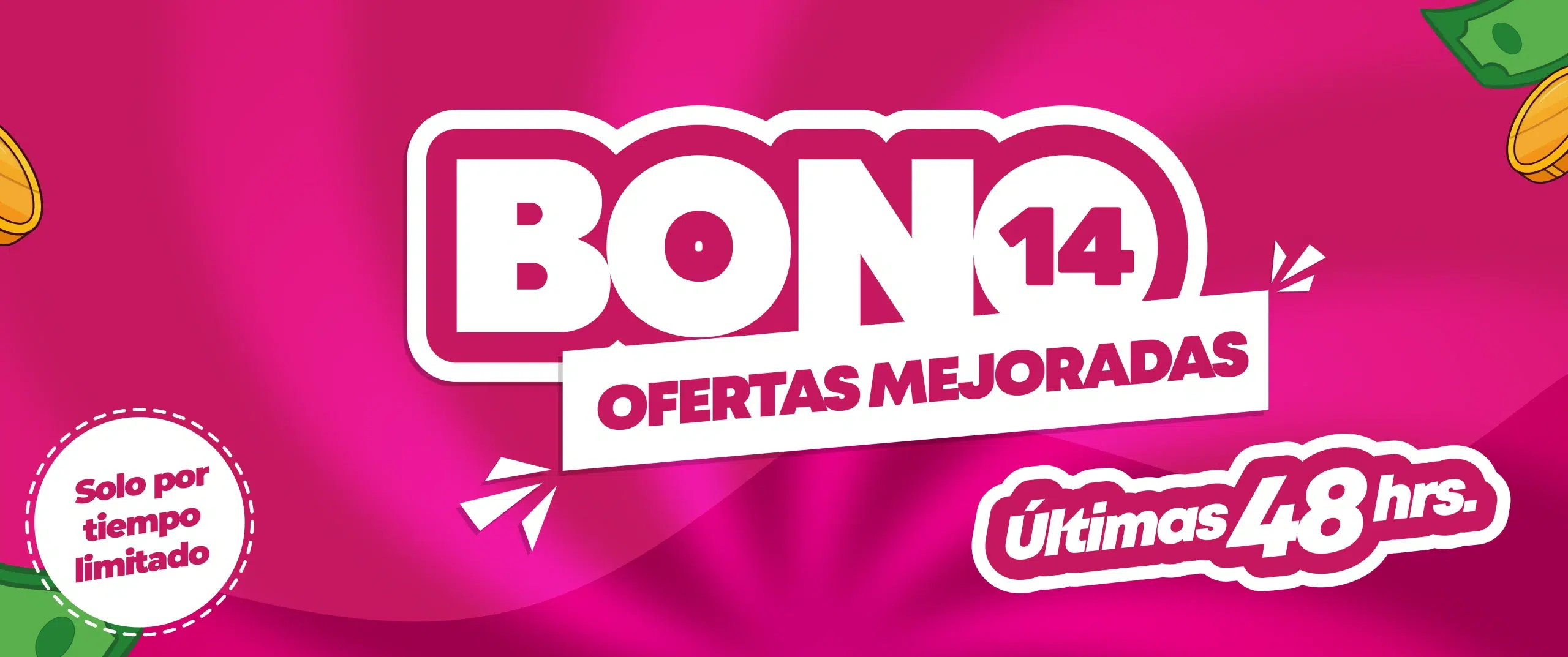 Banner bono 14 agencias way responsive