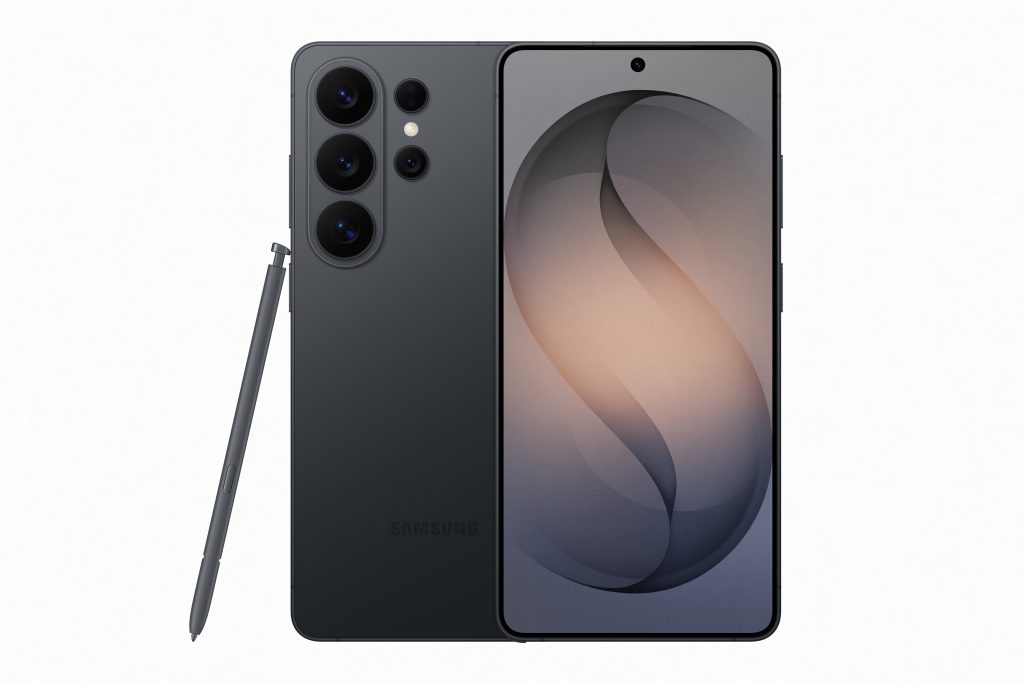 037 galaxy s26ultra black front back spen