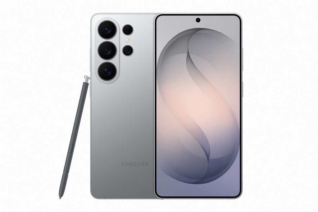 091 galaxy s26ultra silvershadow front back spen