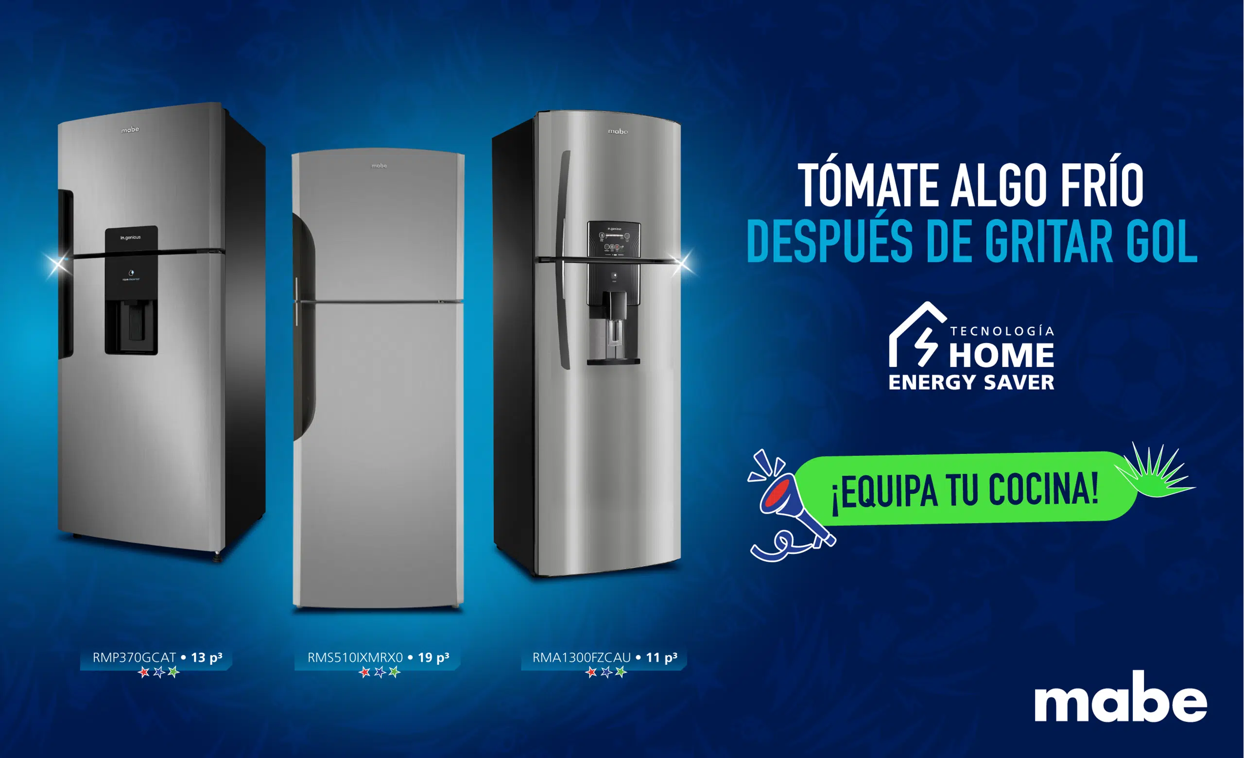 Banner mabe mundial way refrigeracion celular